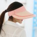  Lady Fashion Large Clip On Visor Wide Brim Sun UV Protection Cap Cover Hat  eb-29655762